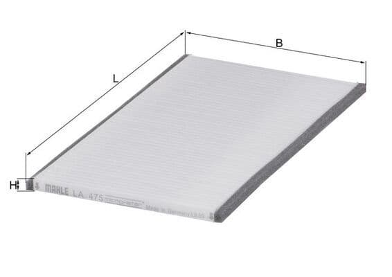 Filtru, aer habitaclu MAHLE LA 475