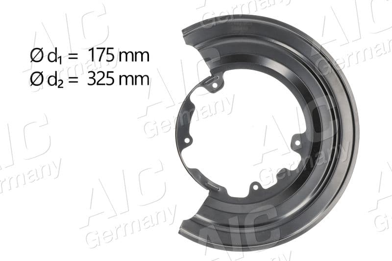 protectie stropire,disc frana AIC Calitatea originală 57487