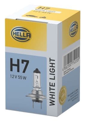 Bec, far faza lunga HELLA WHITE LIGHT UP TO 300h, UP TO 4200 KELVIN 8GH 223 498-131