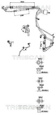 conducta presiune variabila,aer conditionat TRISCAN 9010 28049