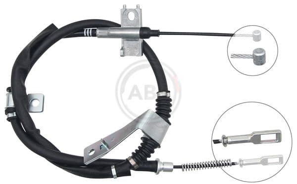 Cablu, frana de parcare ABS K10078