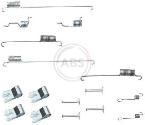 Set accesorii, sabot de frana ABS 0829Q