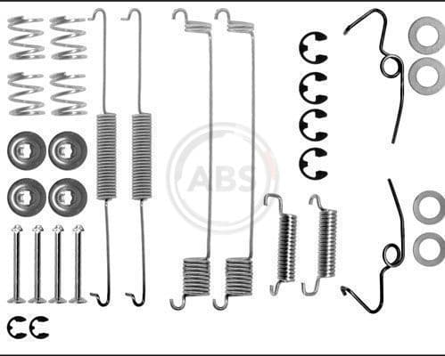 Set accesorii, sabot de frana ABS 0641Q