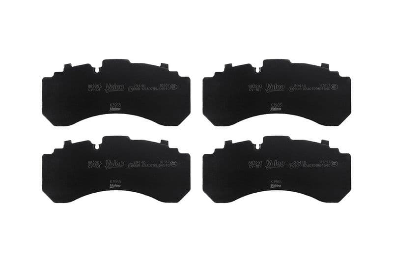 set placute frana,frana disc VALEO OPTIPACK 882293