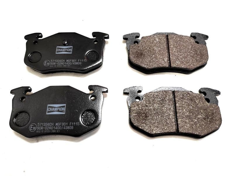 set placute frana,frana disc CHAMPION 571334CH