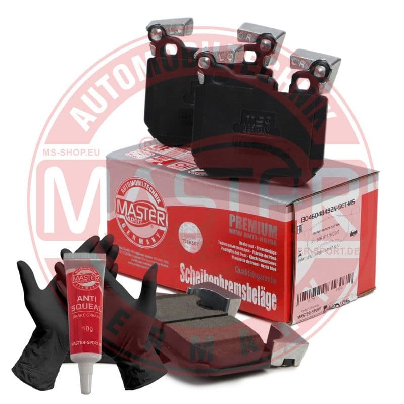 set placute frana,frana disc MASTER SPORT 13046048492N-SET-MS