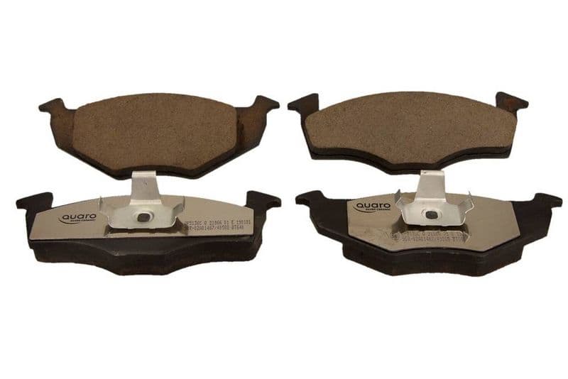 set placute frana,frana disc QUARO SILVER CERAMIC QP5136C
