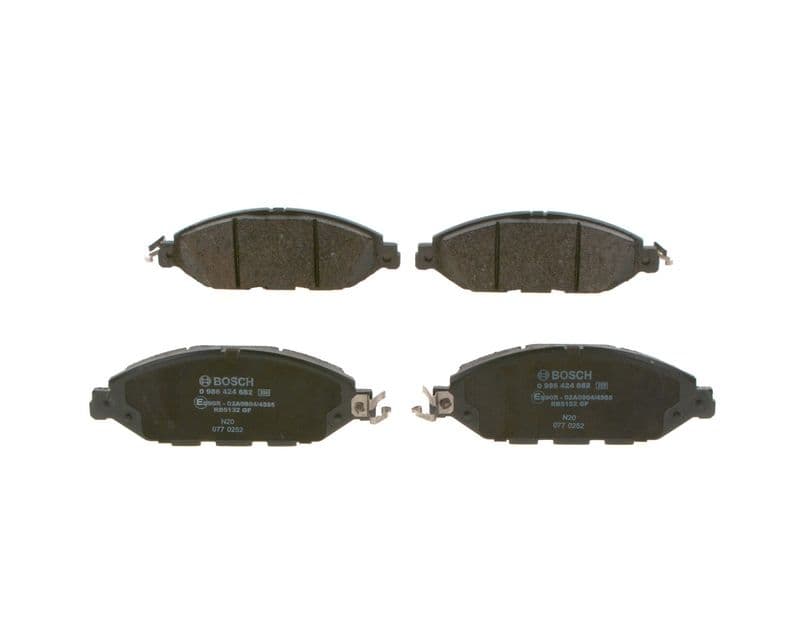 set placute frana,frana disc BOSCH 0 986 424 682
