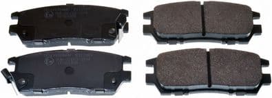 set placute frana,frana disc DENCKERMANN B111089