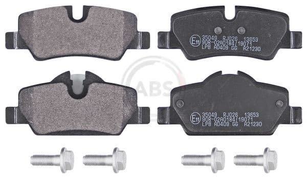 set placute frana,frana disc ABS 35049