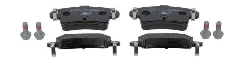 set placute frana,frana disc JURID 573055J