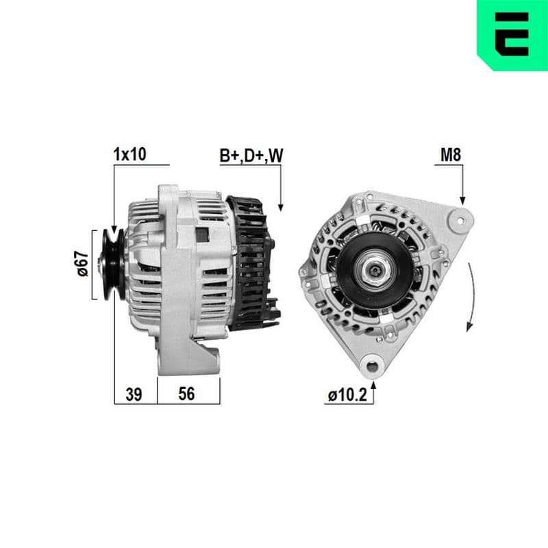 Generator / Alternator ERA OE 210242A