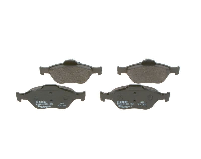 set placute frana,frana disc BOSCH 0 986 495 220