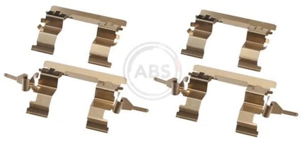 Set accesorii, placute frana ABS 1853Q