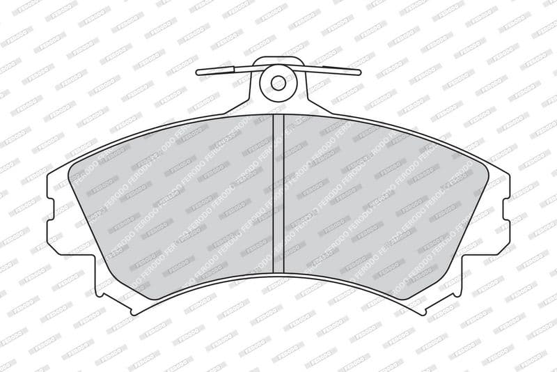 set placute frana,frana disc FERODO PREMIER ECO FRICTION FDB1738