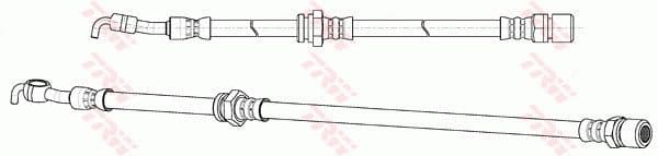 Furtun frana TRW PHD991