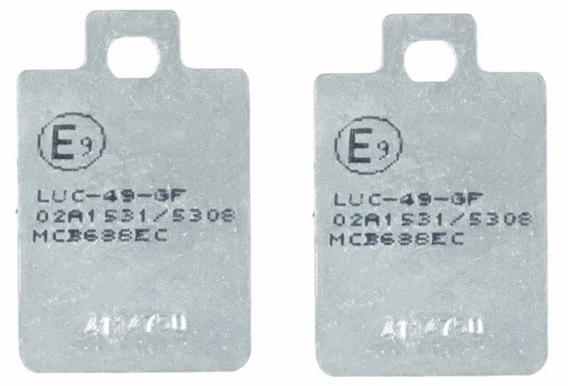set placute frana,frana disc TRW Organic Eco MCB688EC
