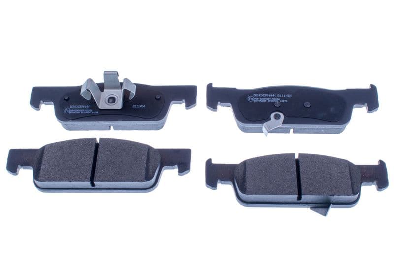 set placute frana,frana disc DENCKERMANN B111454