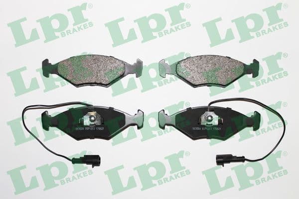 set placute frana,frana disc LPR 05P1203