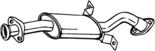 Toba esapament primara BOSAL 177-255