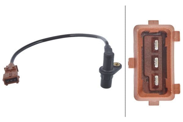 Senzor impulsuri, arbore cotit HELLA 6PU 009 146-181