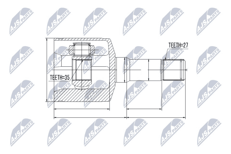 Set articulatie, planetara NTY NPW-PL-024