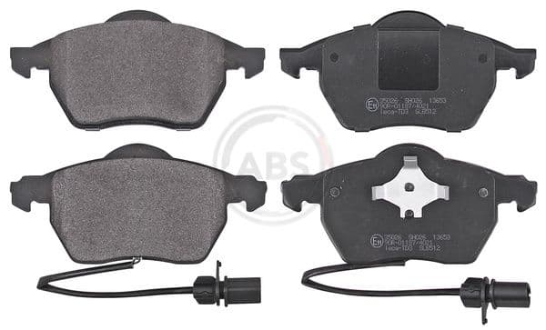 set placute frana,frana disc ABS 35026