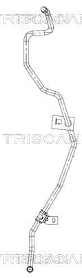 Furtun hidraulic, sistem de directie TRISCAN 8516 25009