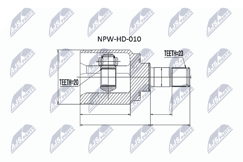 Set articulatie, planetara NTY NPW-HD-010