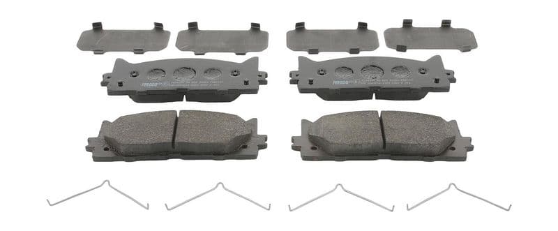 set placute frana,frana disc FERODO PREMIER ECO FRICTION FDB1991