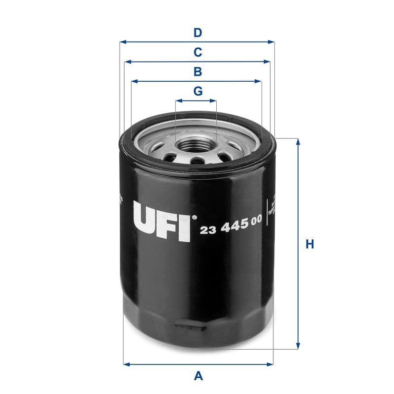 Filtru ulei UFI 23.445.00
