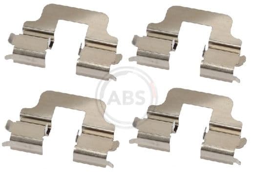 Set accesorii, placute frana ABS 1712Q