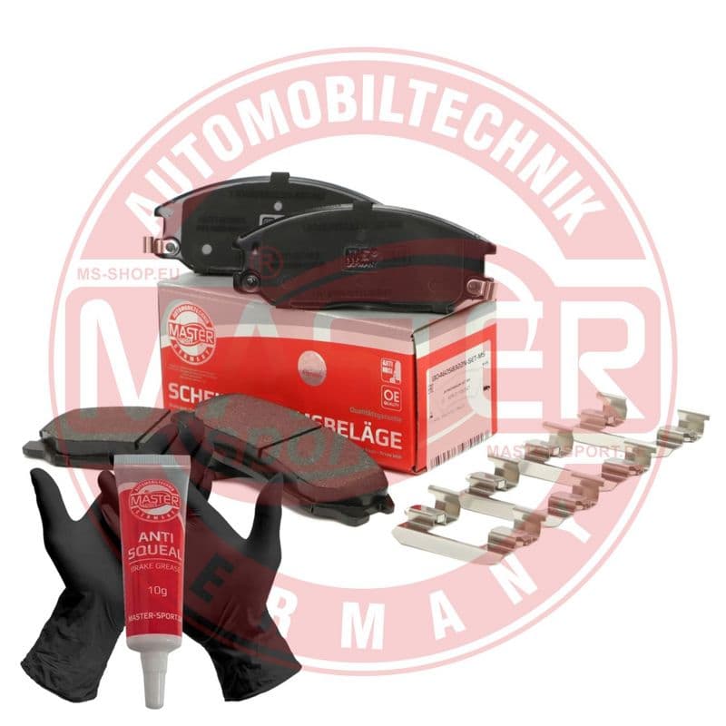 set placute frana,frana disc MASTER SPORT 13046058322N-SET-MS