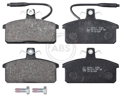 set placute frana,frana disc ABS 36146/1