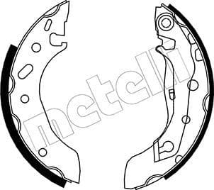 Set saboti frana METELLI 53-0128