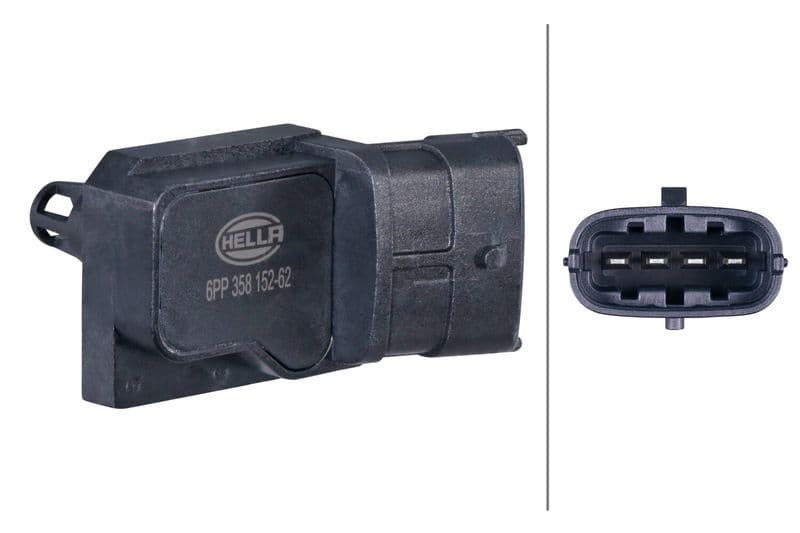 senzor,presiune supraalimentare HELLA 6PP 358 152-621