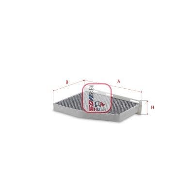Filtru, aer habitaclu SOFIMA S 4376 CA