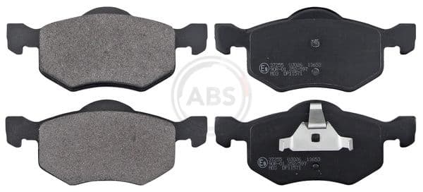 set placute frana,frana disc ABS 37255