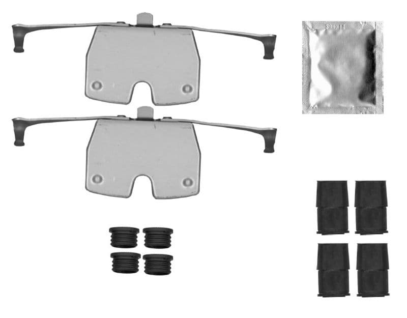 Set accesorii, placute frana BOSCH 1 987 474 777