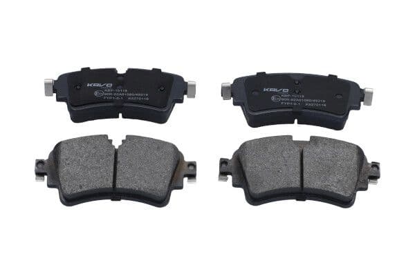 set placute frana,frana disc KAVO PARTS KBP-10119