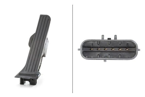 Senzor, pedala acceleratie HELLA 6PV 008 890-711