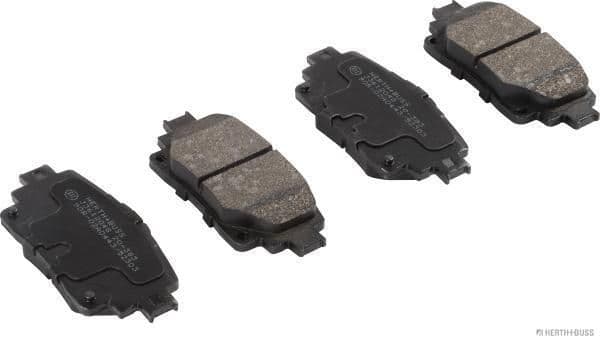 set placute frana,frana disc HERTH+BUSS JAKOPARTS J3612048