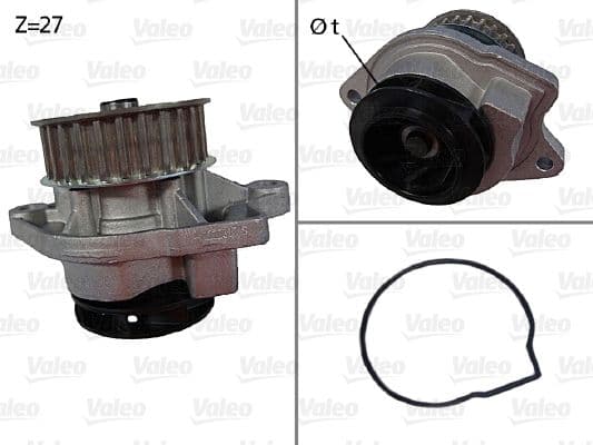 Pompă de apă, răcire motor VALEO 506577