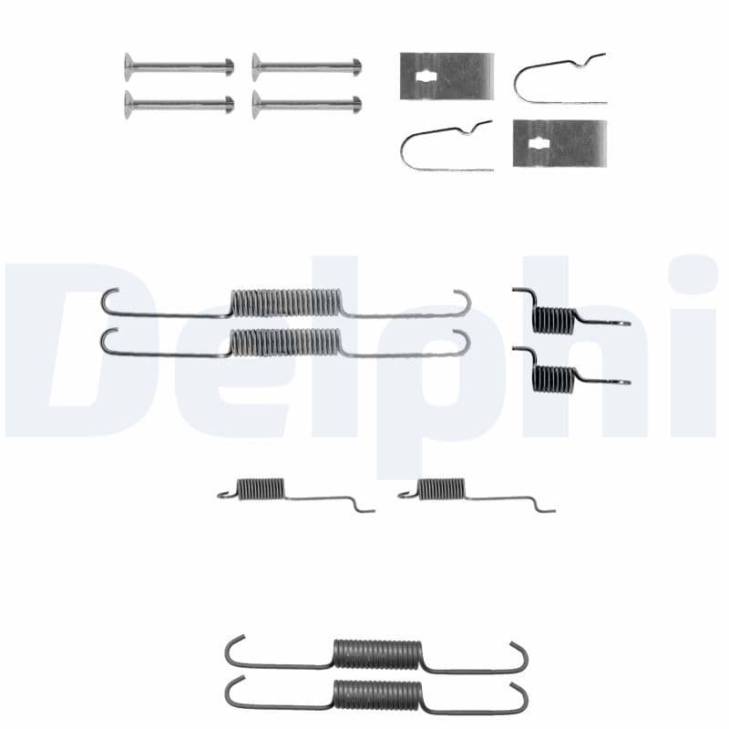 Set accesorii, sabot de frana DELPHI LY1307