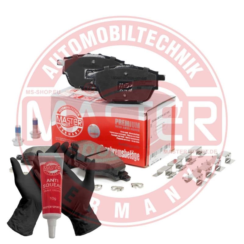 set placute frana,frana disc MASTER SPORT 13046038722N-SET-MS
