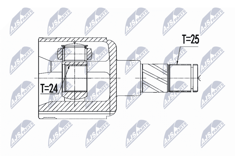 Set articulatie, planetara NTY NPW-PL-126