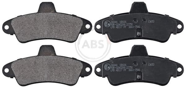 set placute frana,frana disc ABS 36844