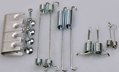 Set accesorii, sabot de frana DENCKERMANN B160189