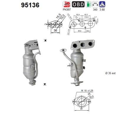 Catalizator AS-PL 95136