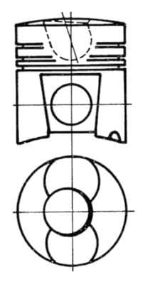 Piston KOLBENSCHMIDT 93224600
